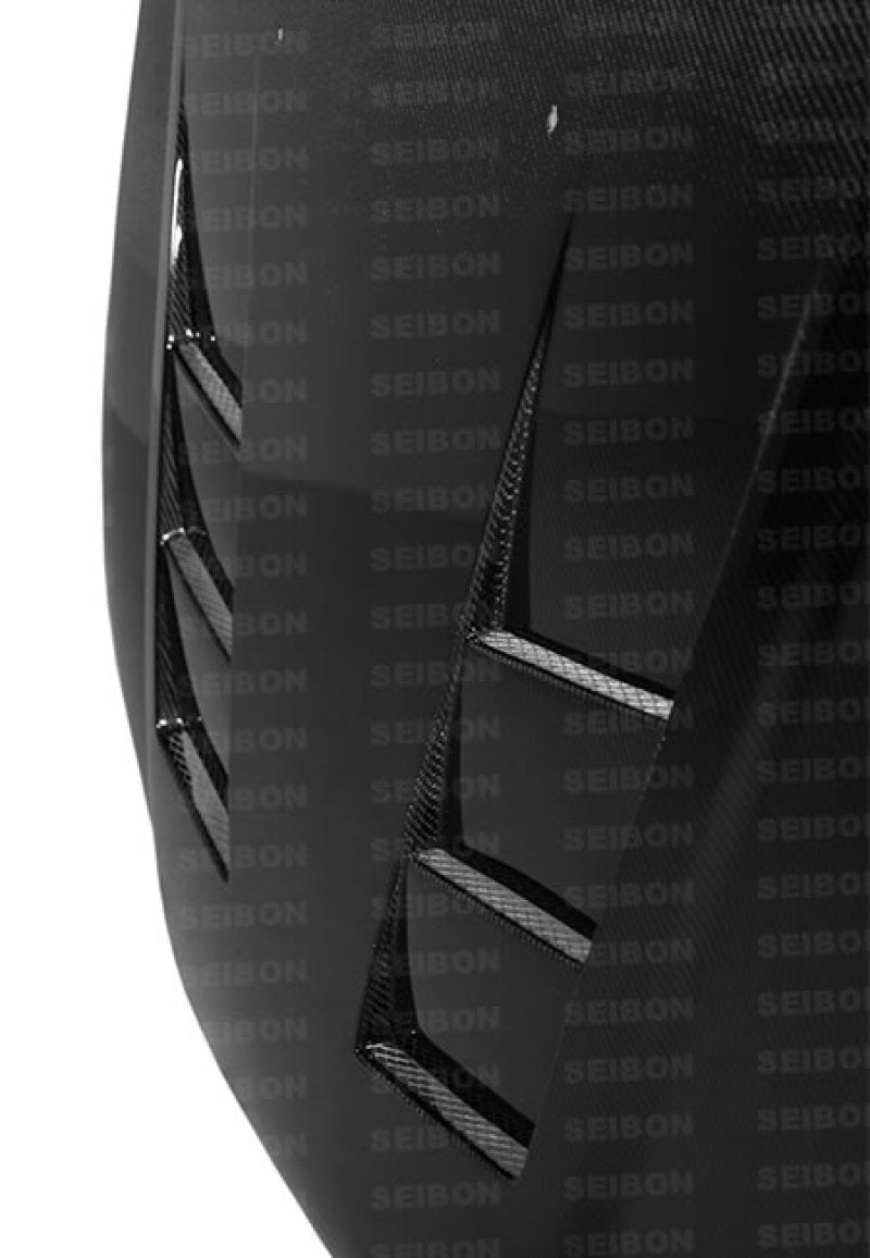 Seibon 96-98 Honda Civic (EM1/EJ6/EJ7/EJ8/EK9) TS Style Carbon Fiber Hood